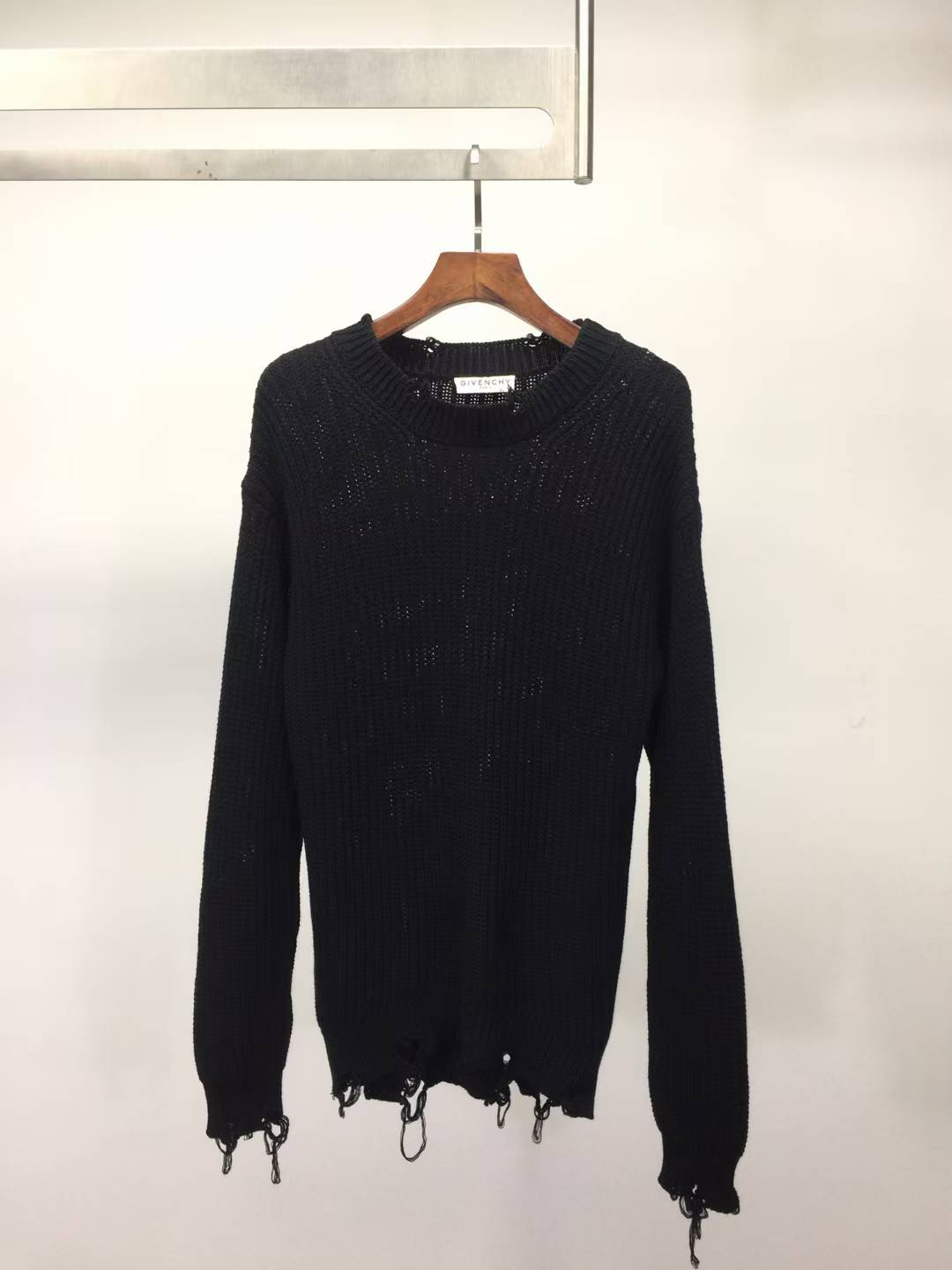 givenchy POUR HOMME wool long knit sweater