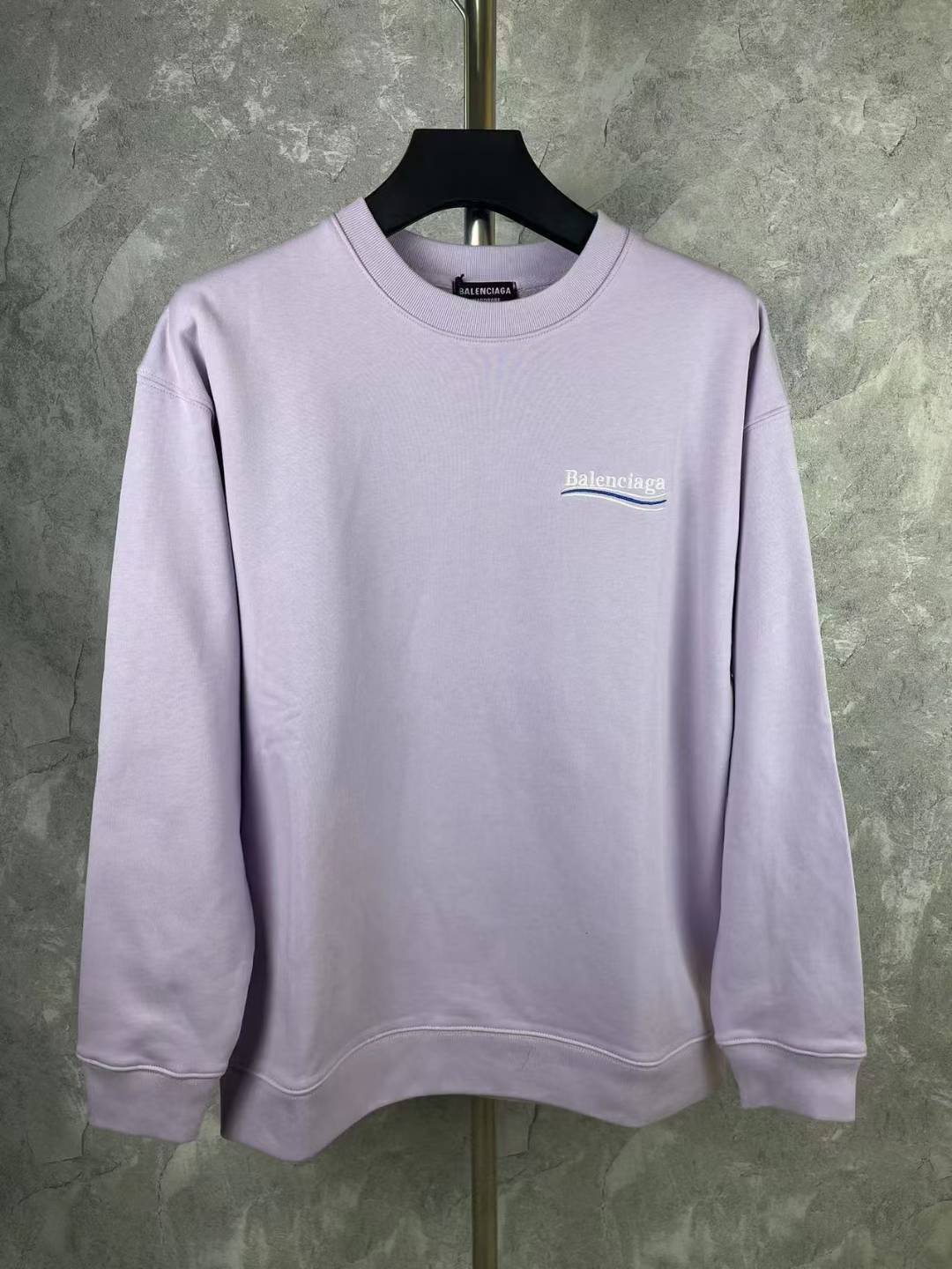 balenciaga 365 Midweight Sweatshirt in Orchid Purple