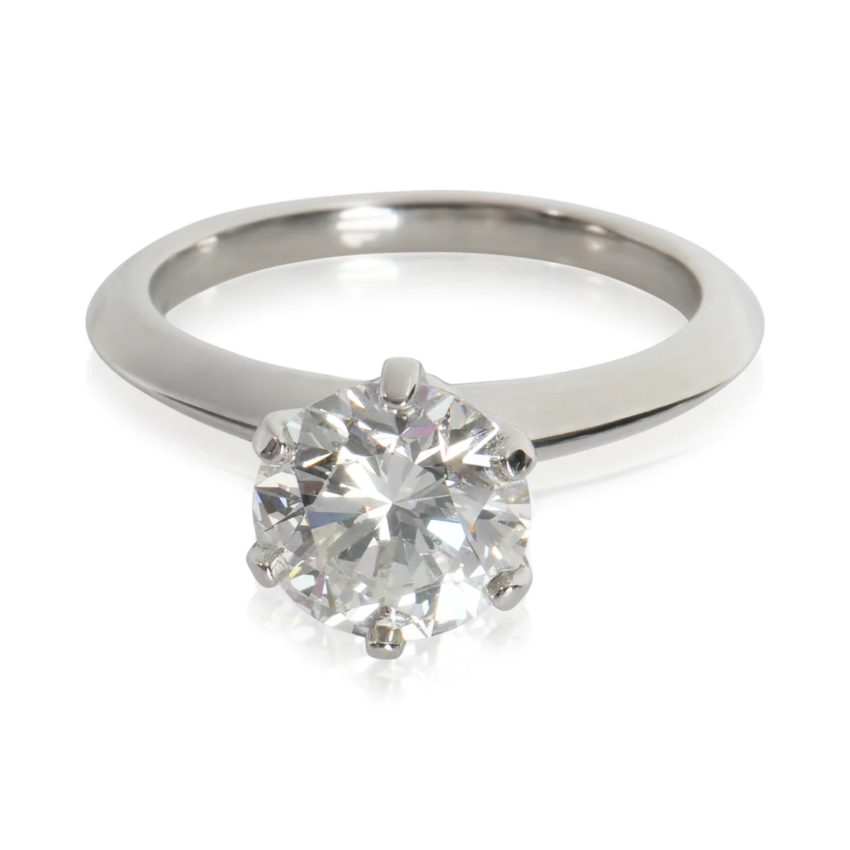 Tiffany & Co. diamond solitaire engagement ring