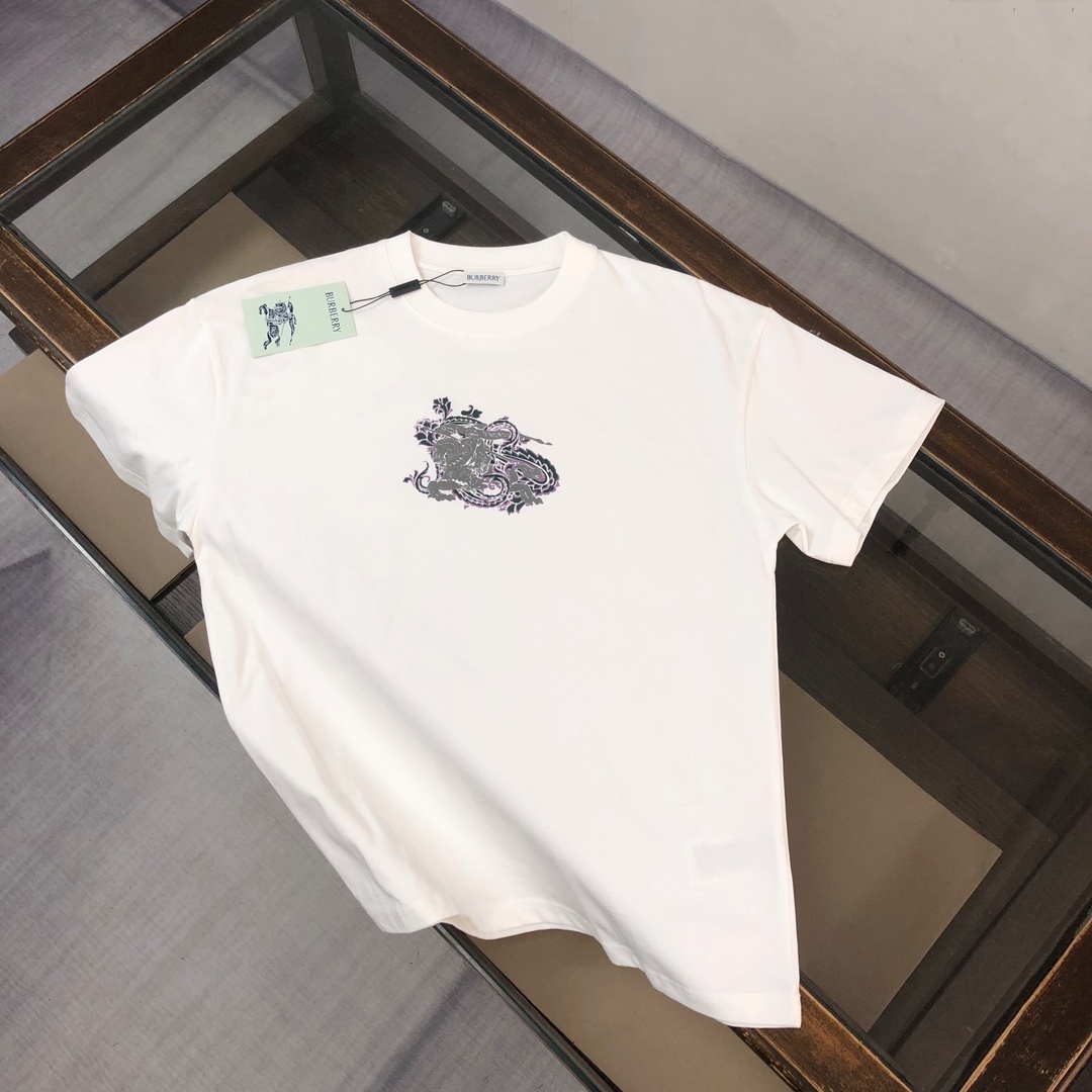 Burberry white Philipp Plein Tattoo-print cotton T-shirt
