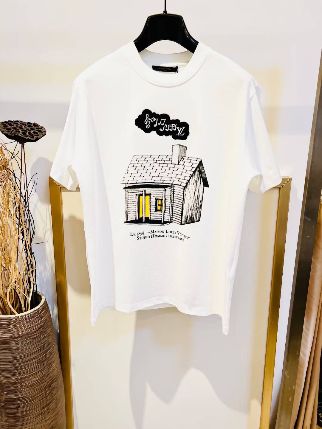 LV House Printed T-Shirt made from cotton jersey