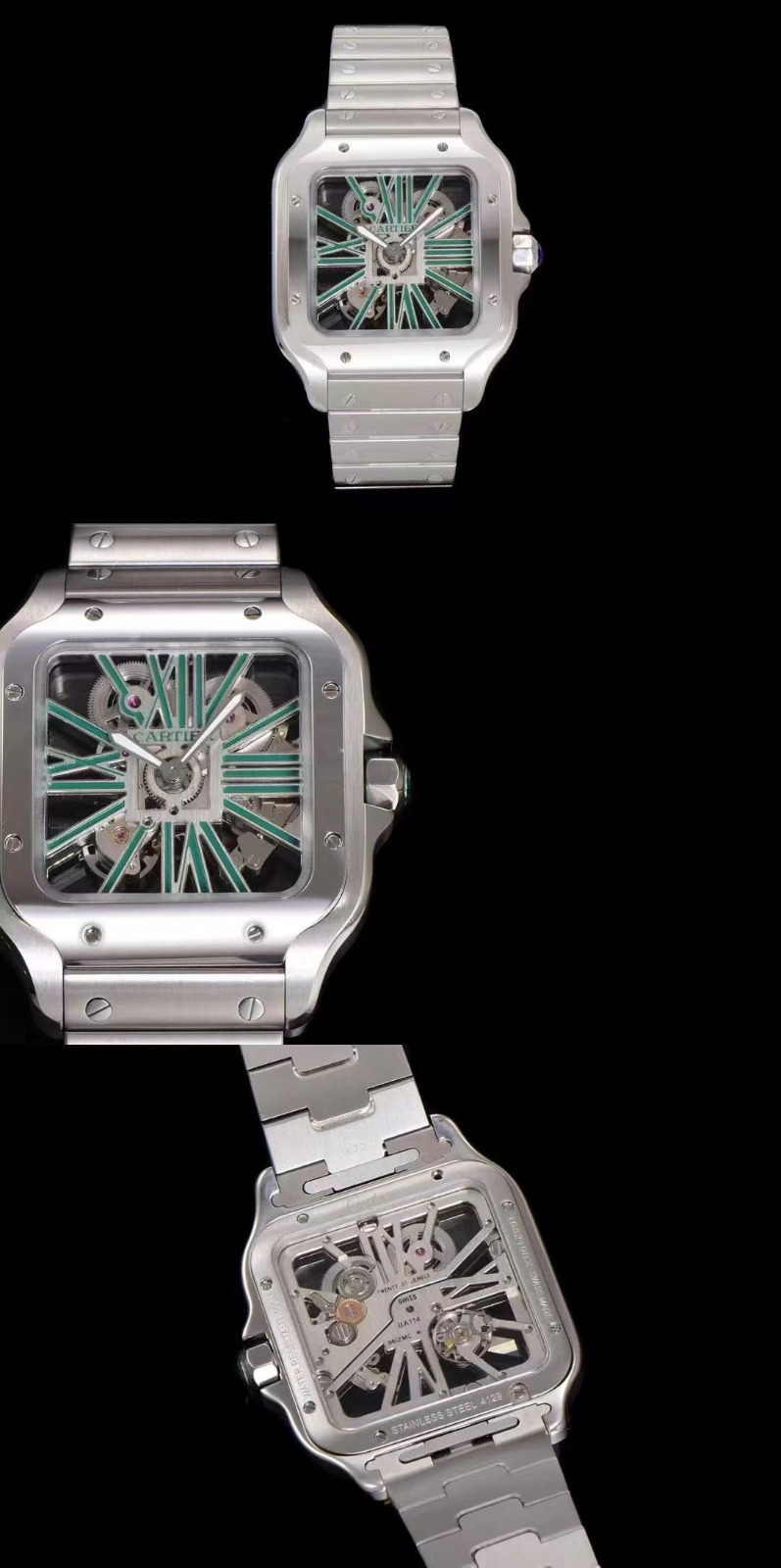 Rich Cartier Santos Airline Edition