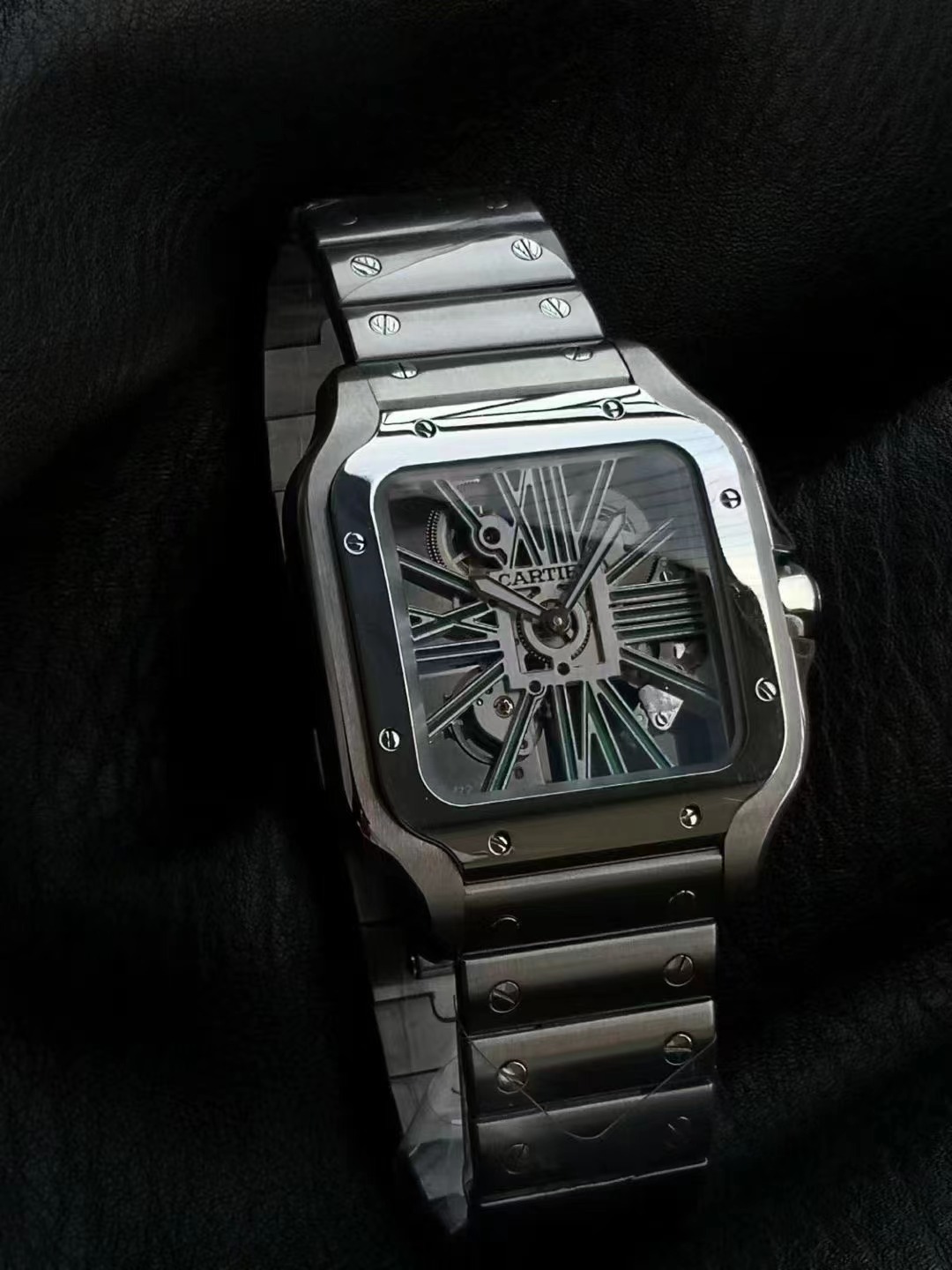 Rich Cartier Santos Airline Edition