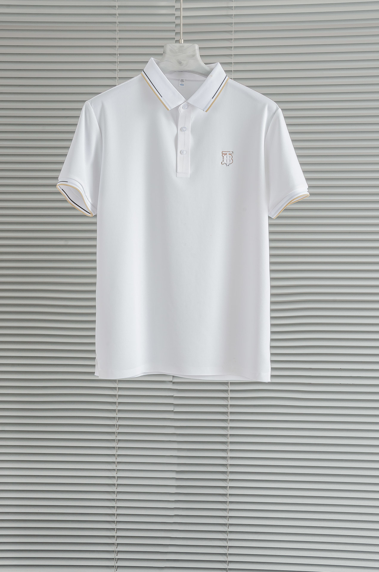 Burberry Classic Collar Short Sleeves Polo T-Shirt in white
