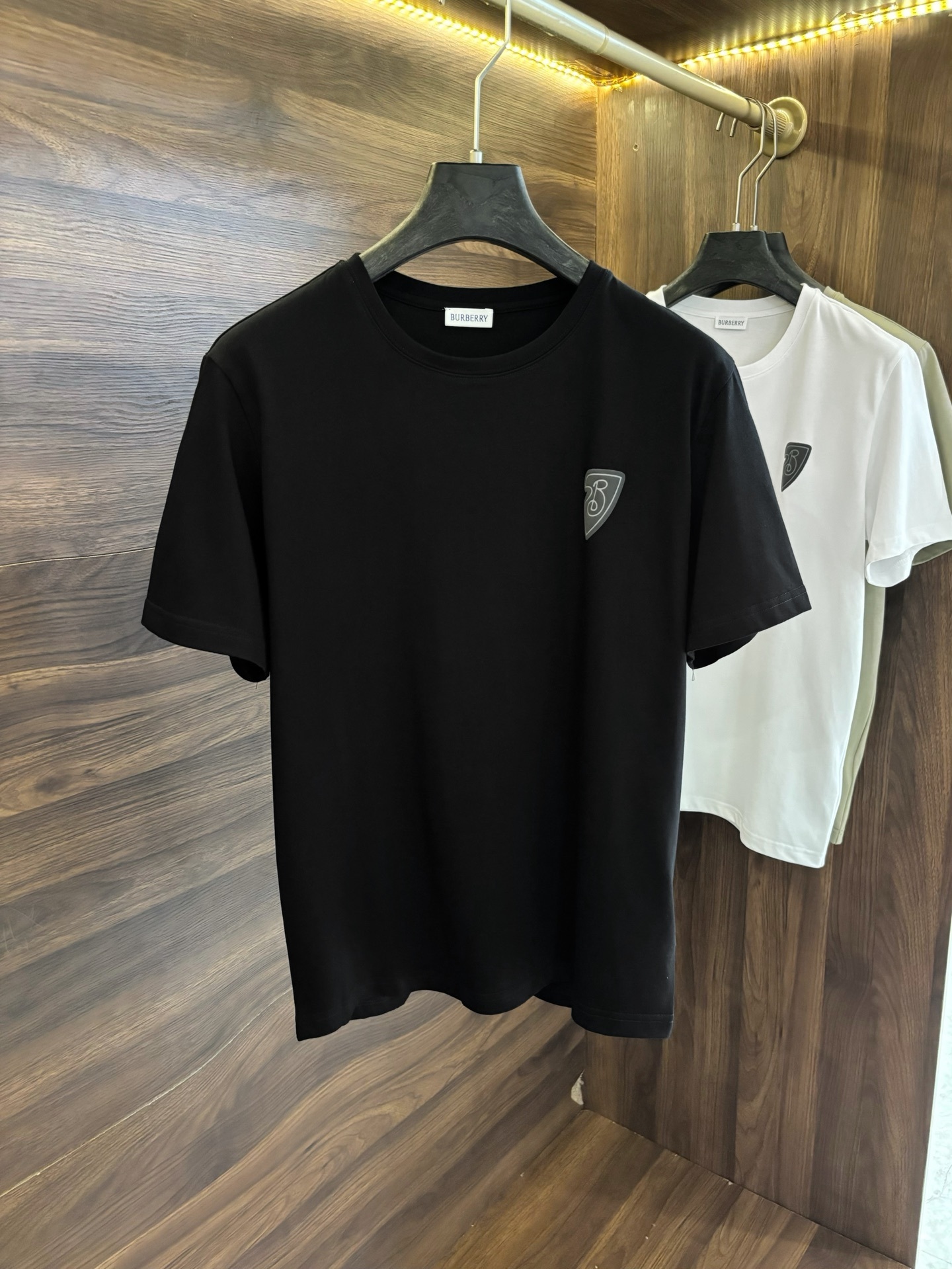 Burberry EKD (Equestrian Knight Design) cotton T-shirt Black