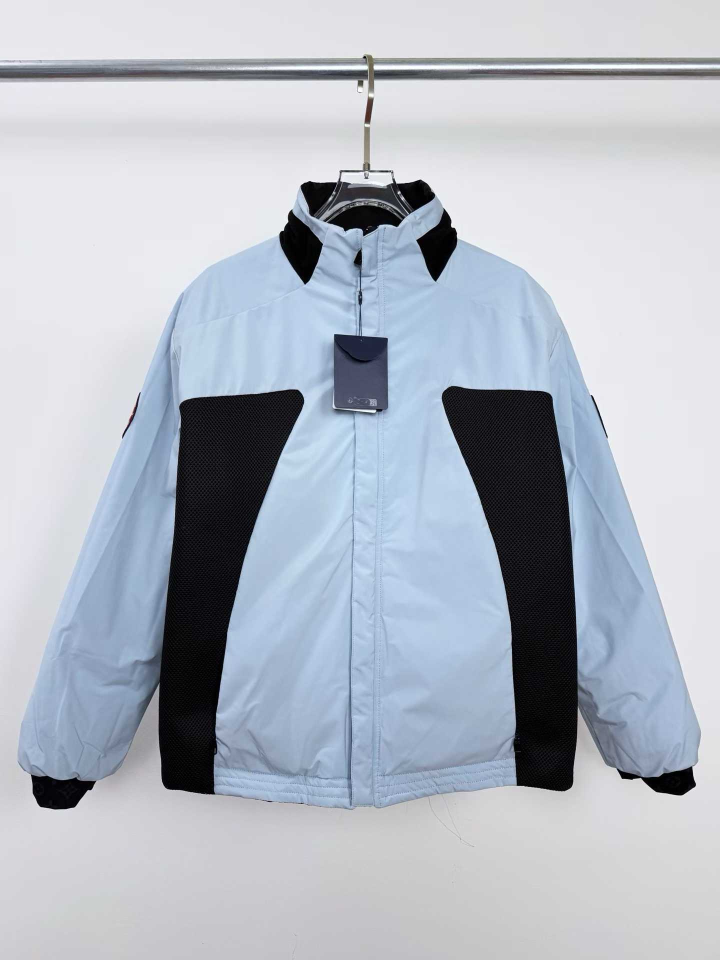 LV men's light blue and black casual jacket