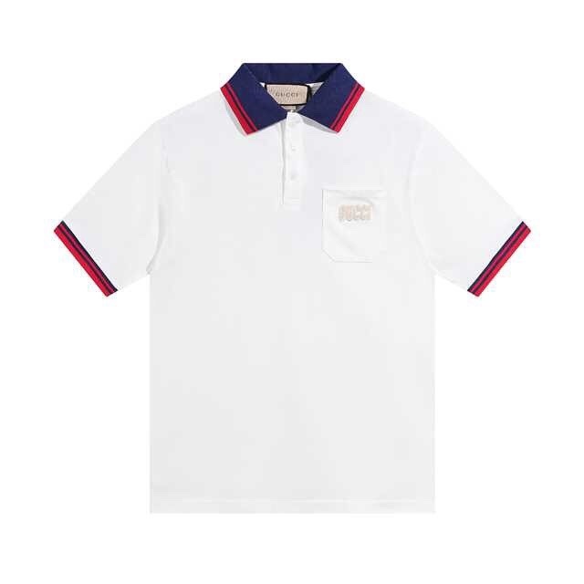 Gucci Stretch Cotton Piqué polo shirt White