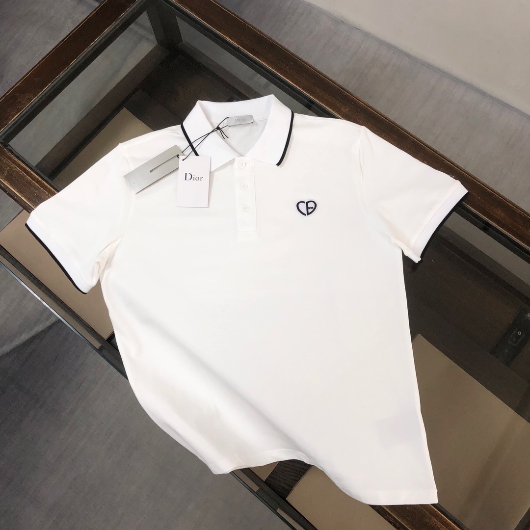 Dior short-sleeved polo shirt