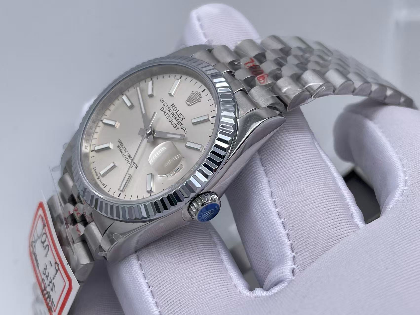 RDJ0423 - DJ 36mm Jub Flt 904 SS/SS Slvr/Stk GMF V2 VR3235 $438.00