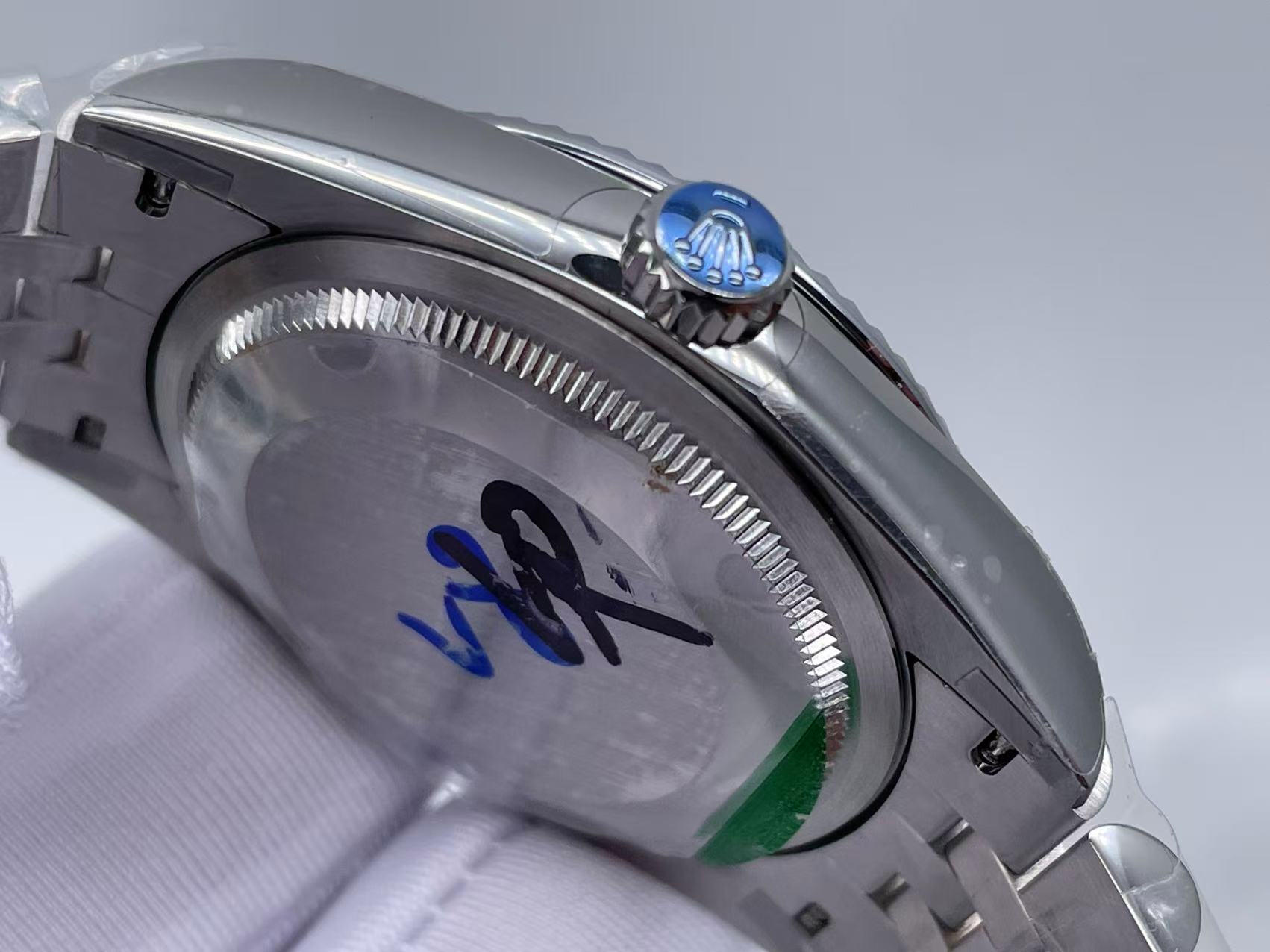 RDJ0423B - DJ 36mm Jub Flt 904 SS/SS wht/Stk GMF V2 VR3235 $438