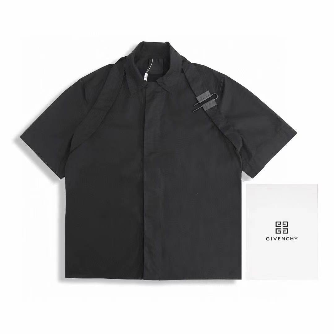 Givenchy shirt with detachable straps Black