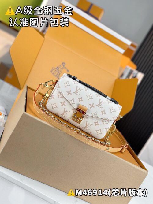 LV POCHETTE MÉTIS EAST WEST M46914 Size 21.5 x 13.5 x 6 cm