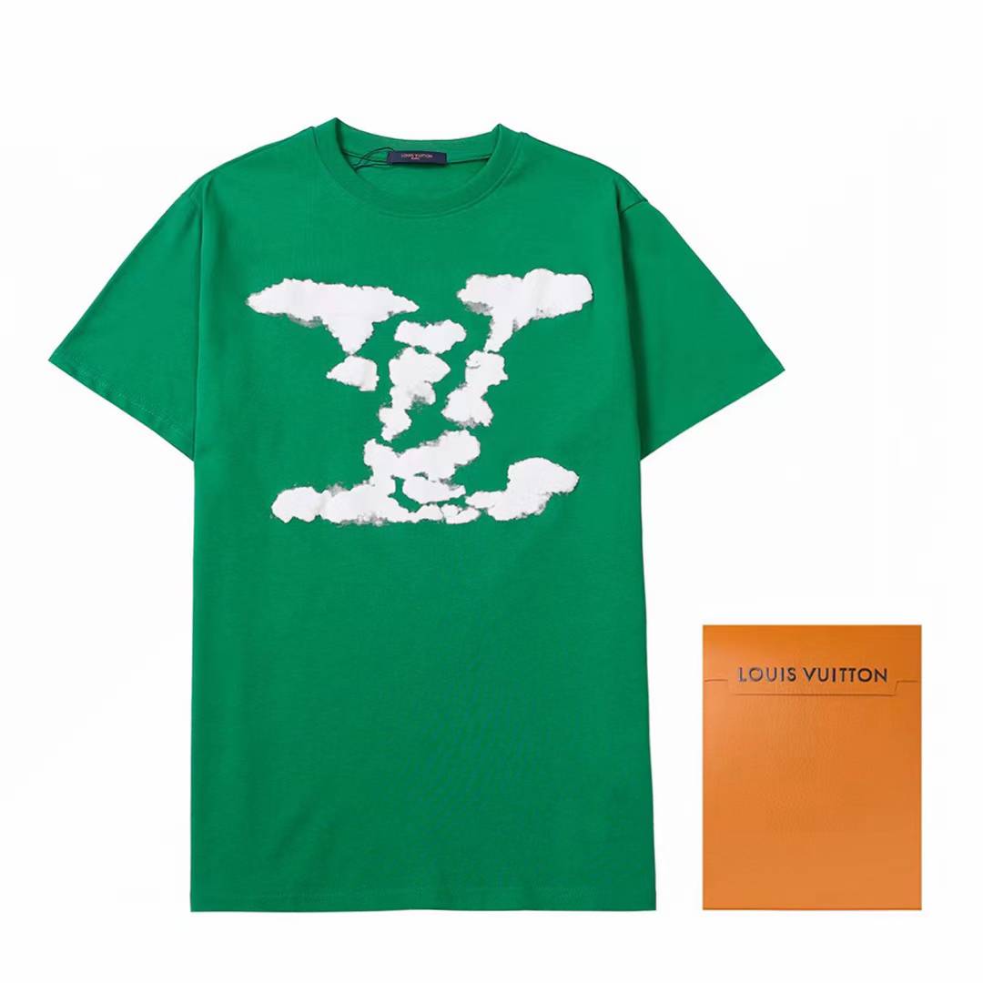 LV Cloud Jacquard T-shirt green