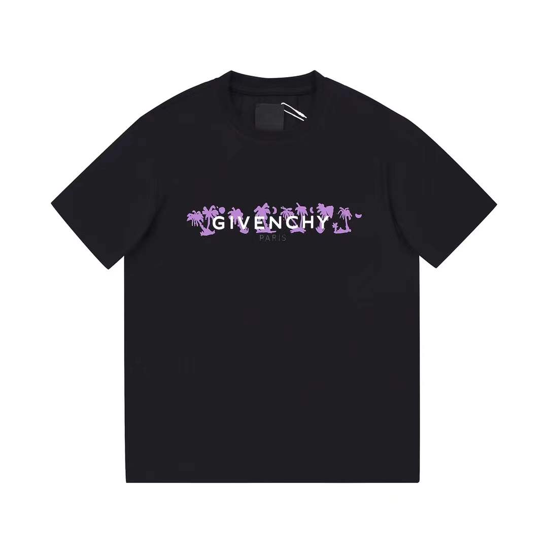 Givenchy Logo Tee in the 'Mint Lilac' colorway T-shirt