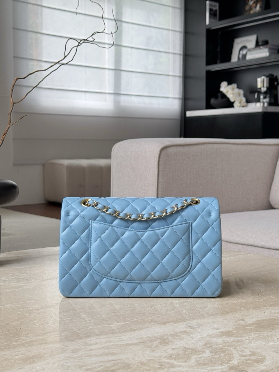 Chanel CF Bags Code 10531 CF25CM Lambskin Size 15.5×25.5×6.5cm
