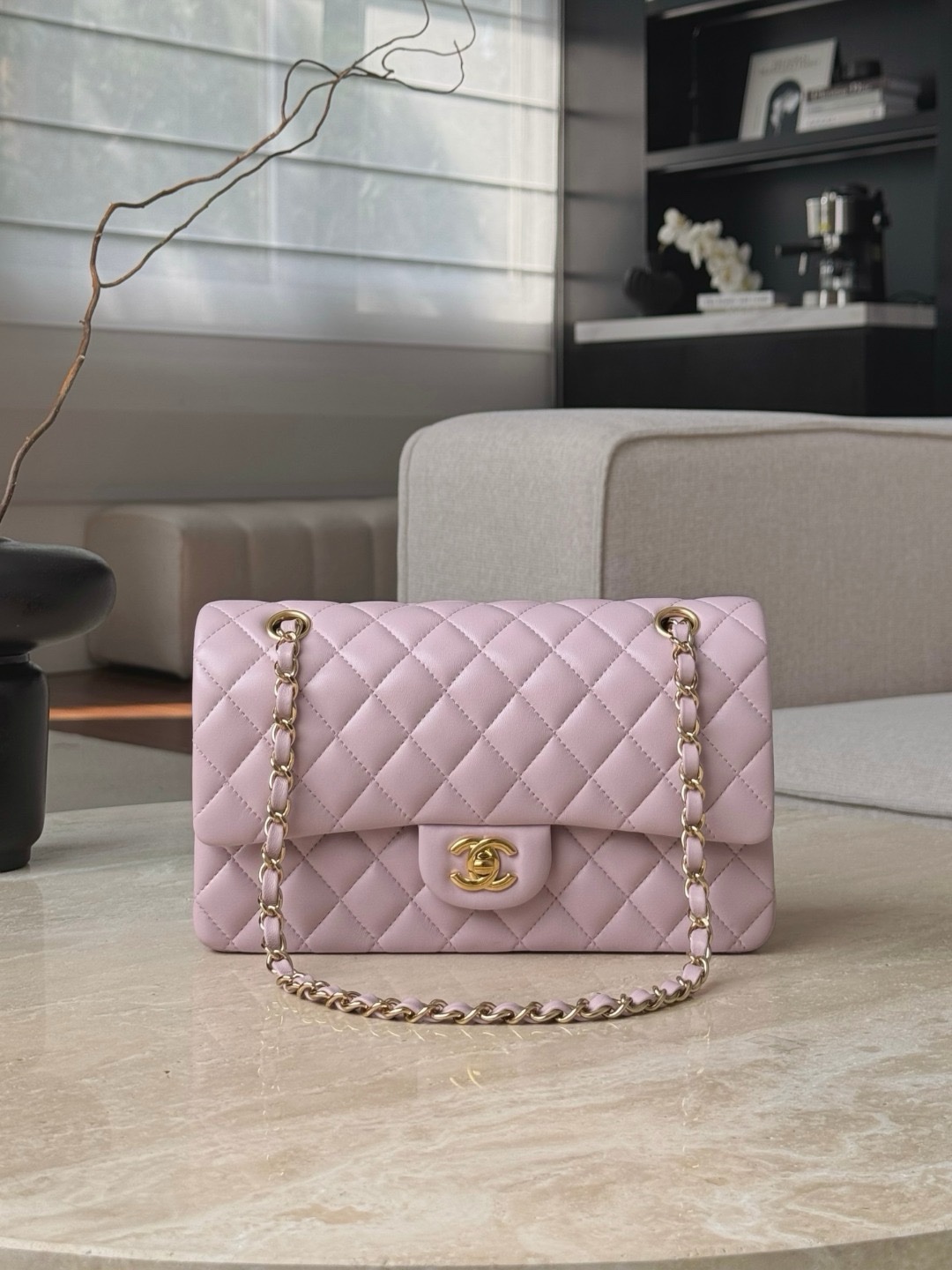 Chanel CF Bags Code 10523 CF25CM Lambskin Size 15.5×25.5×6.5cm