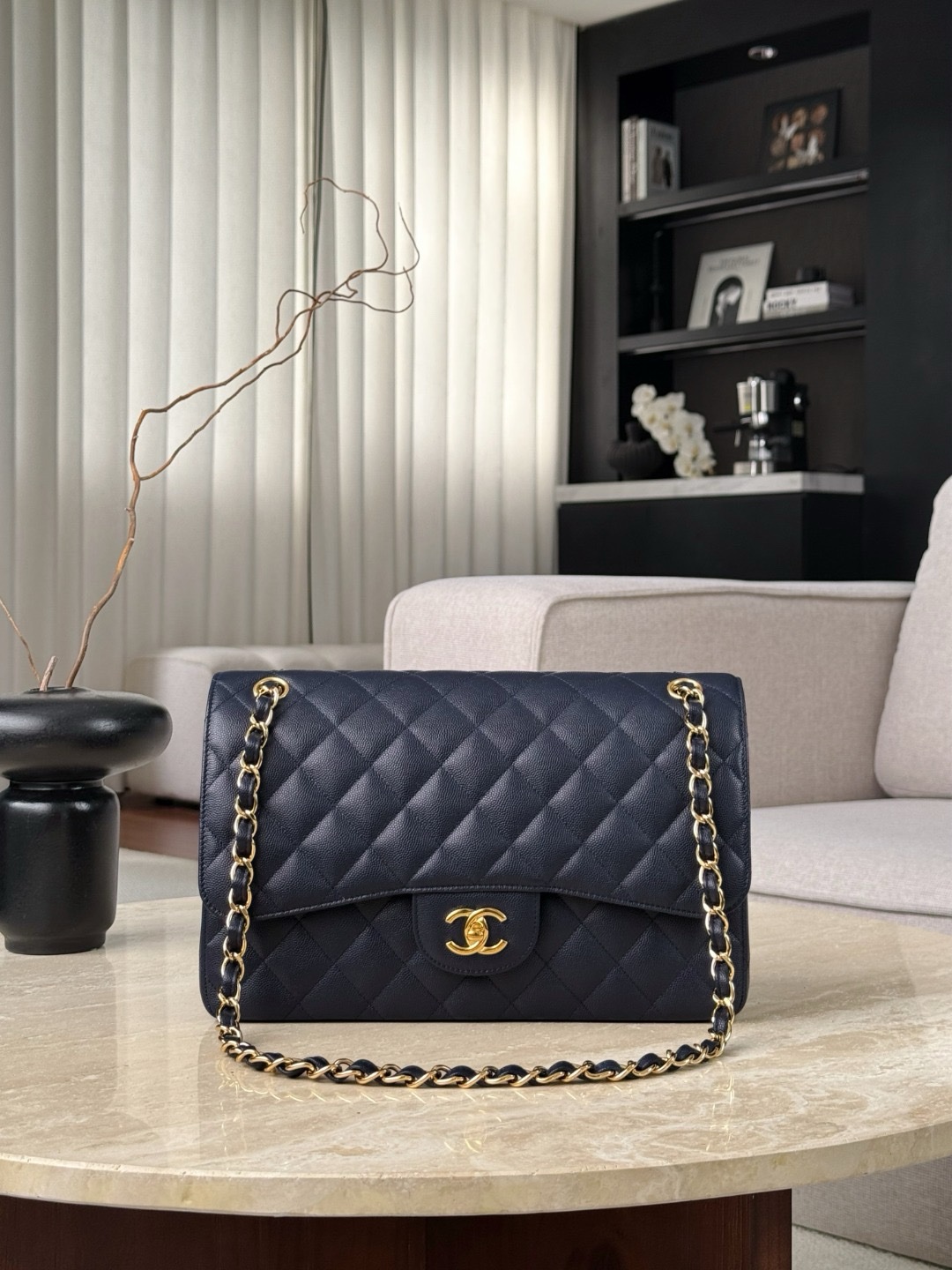 Chanel CF Bags Code 10485 CF30CM Fine Lines Size 19.5x30x10cm