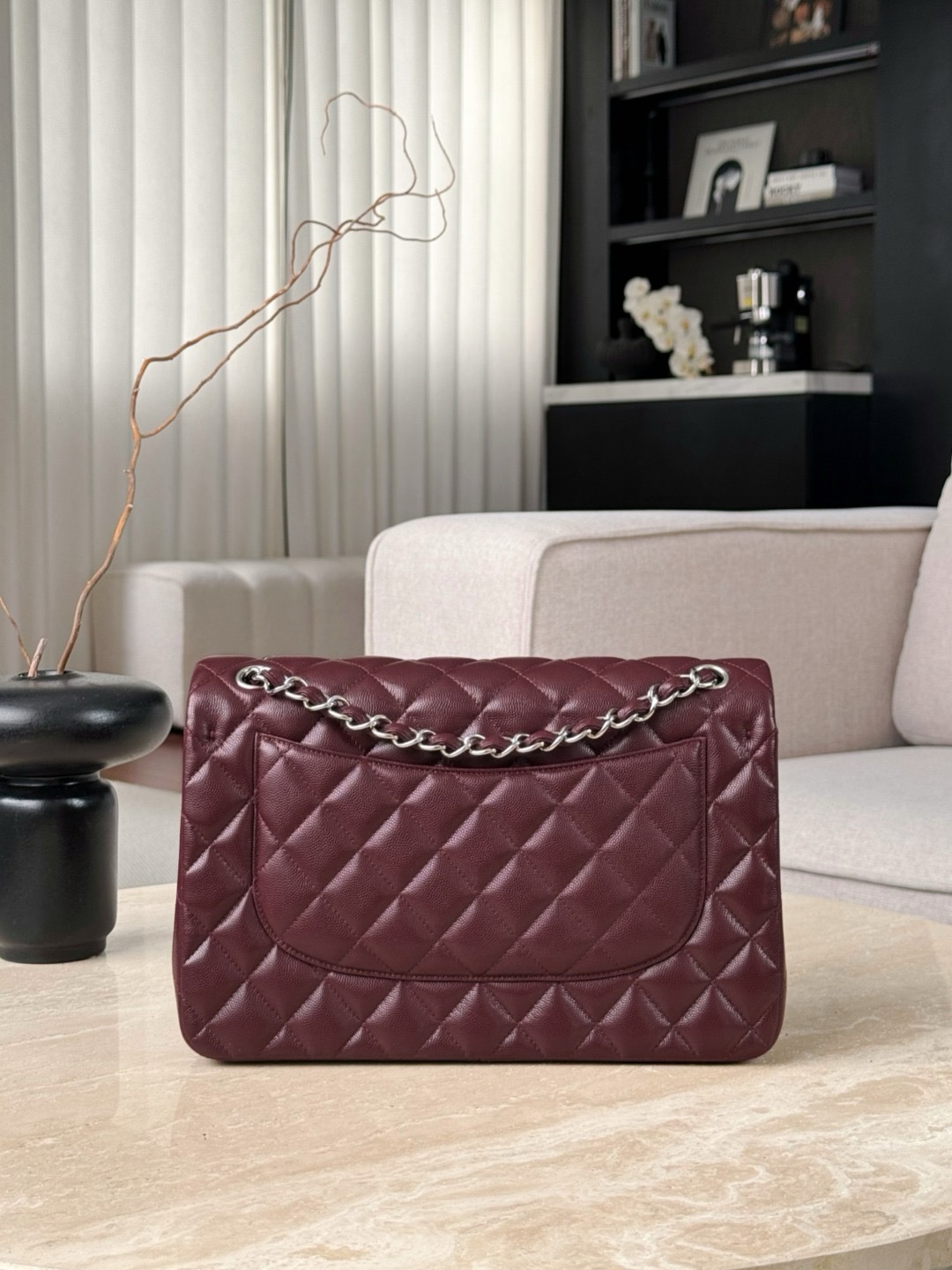 Chanel CF Bags Code 10484 CF30CM Fine Lines Size 19.5x30x10cm