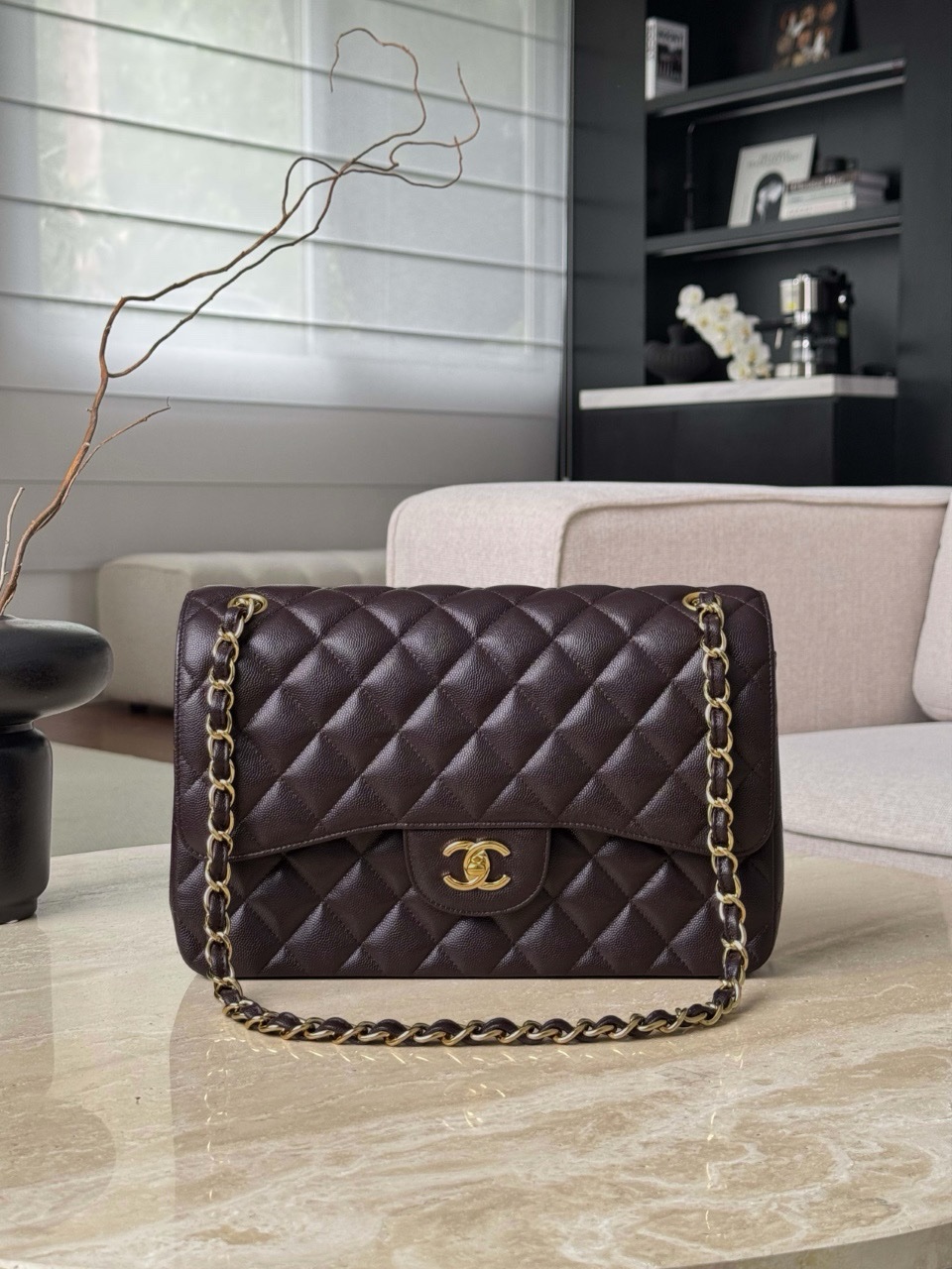 Chanel CF Bags Code 10483 CF30CM Fine Lines Size 19.5x30x10cm