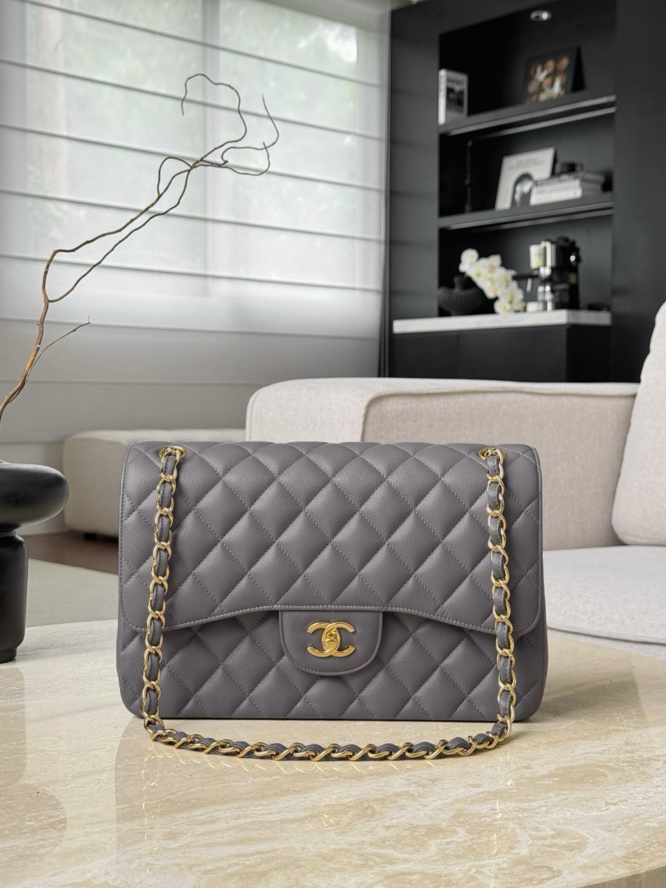 Chanel CF Bags Code 10480 CF30CM Fine Lines Size 19.5x30x10cm
