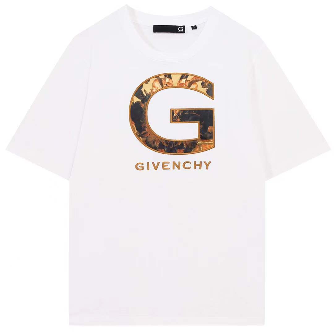 Givenchy cotton T-shirt with a large G logo on the front