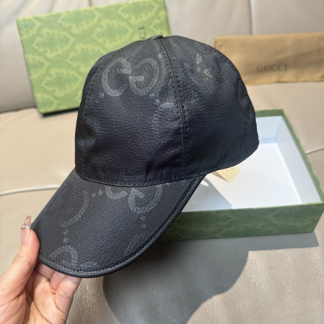 Gucci GG nylon-coated baseball cap