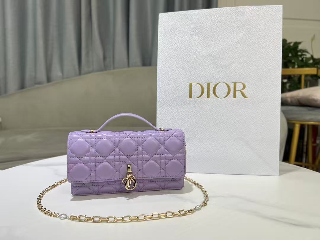 Dior My Dior Mini Bag Cannage lambskin all colors
