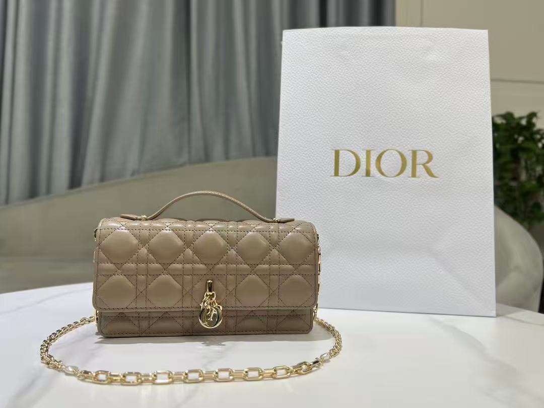 Dior My Dior Mini Bag Cannage lambskin all colors