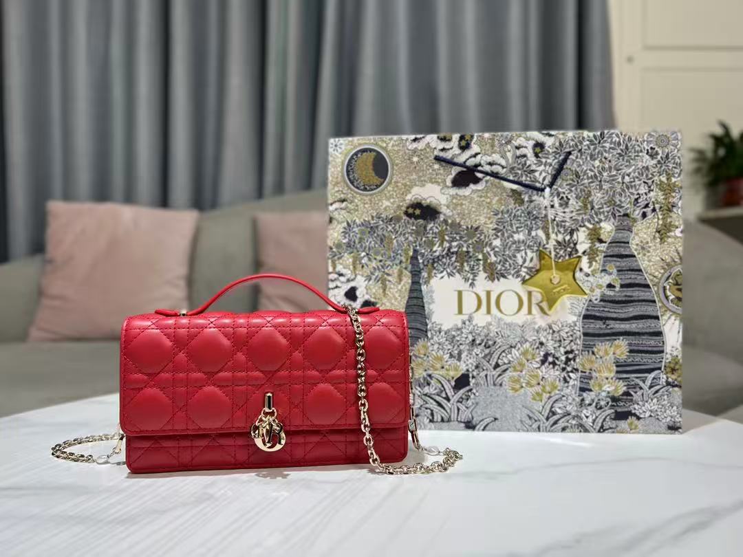 Dior My Dior Mini Bag Cannage lambskin all colors
