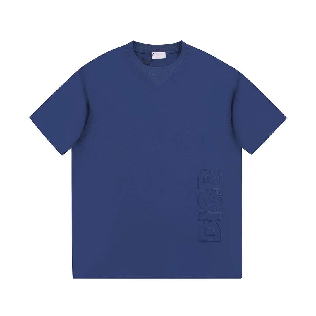 Dior x Parley Beach Collection short sleeve oversized T-shirt.
