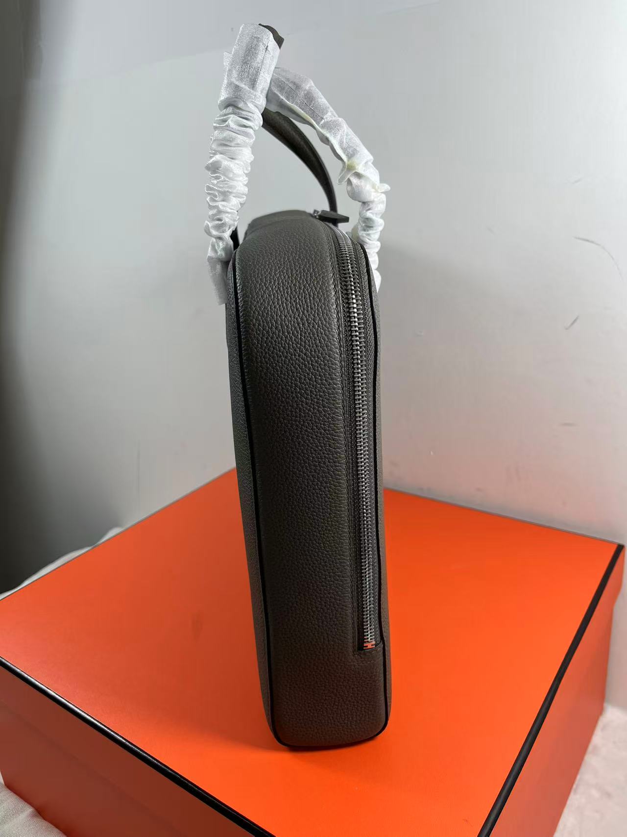 Hermes Victoria Light leather briefcase