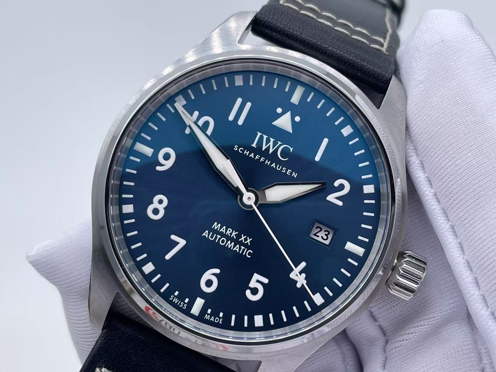 IWC0546B - Mark XX IW328203 SS/LE Blue ZF A32111 $228