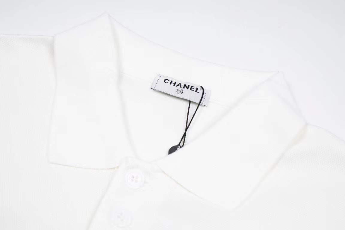 Valentino Garavani Cotton Piqué Polo Shirt with Vlogo Signature Patch White