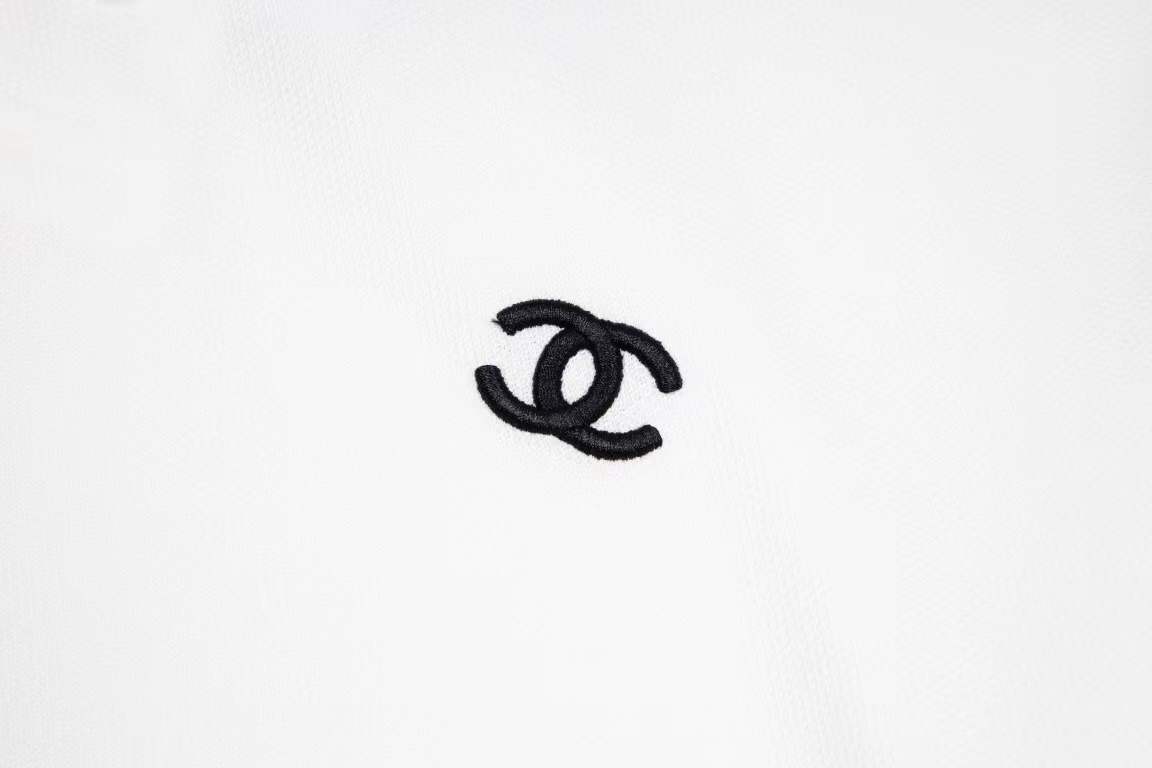Valentino Garavani Cotton Piqué Polo Shirt with Vlogo Signature Patch White