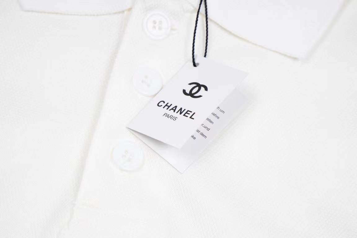 Valentino Garavani Cotton Piqué Polo Shirt with Vlogo Signature Patch White