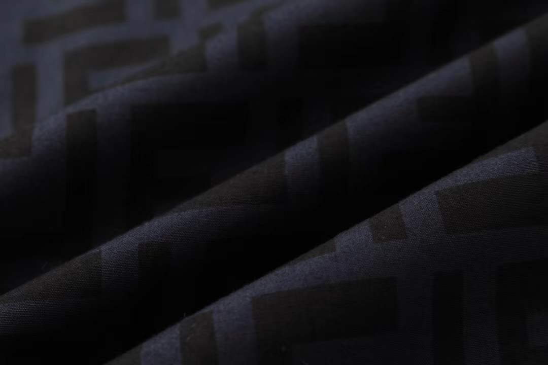 Fendi Embossed Jacquard FF Logo Shirt