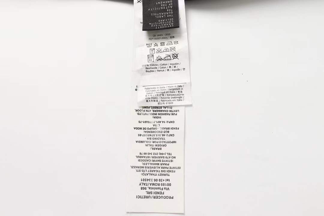 Fendi Embossed Jacquard FF Logo Shirt