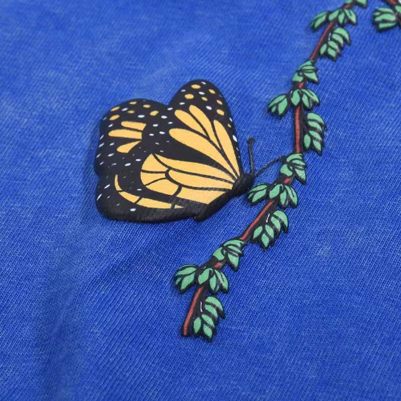 Chanel Number 5 butterfly T-shirt