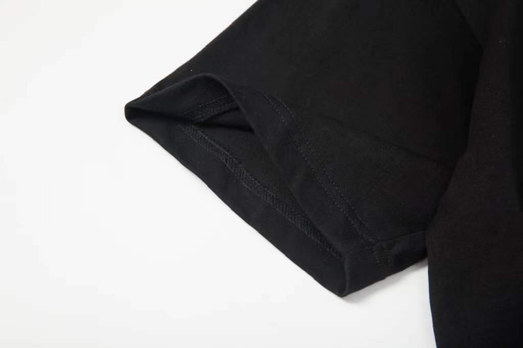 Balenciaga medium-fit cotton jersey t-shirt with a shoe print