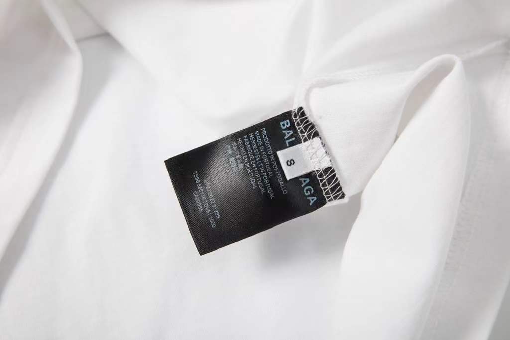 Balenciaga Mirror Balenciaga T-shirt in white cotton