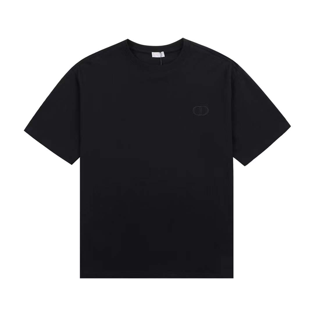 Dior logo-embroidered T-shirt made from cotton interlock fabric