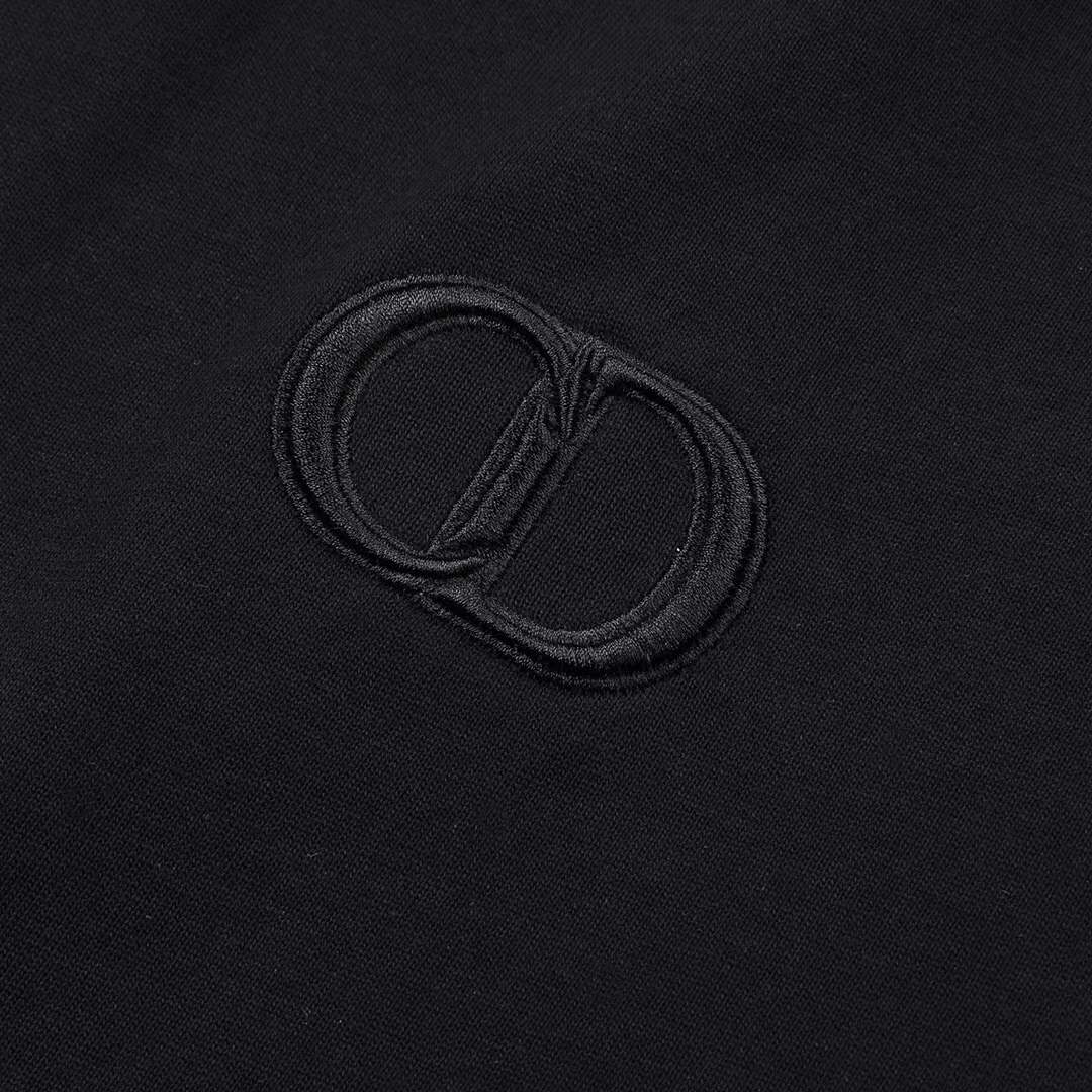 Dior logo-embroidered T-shirt made from cotton interlock fabric