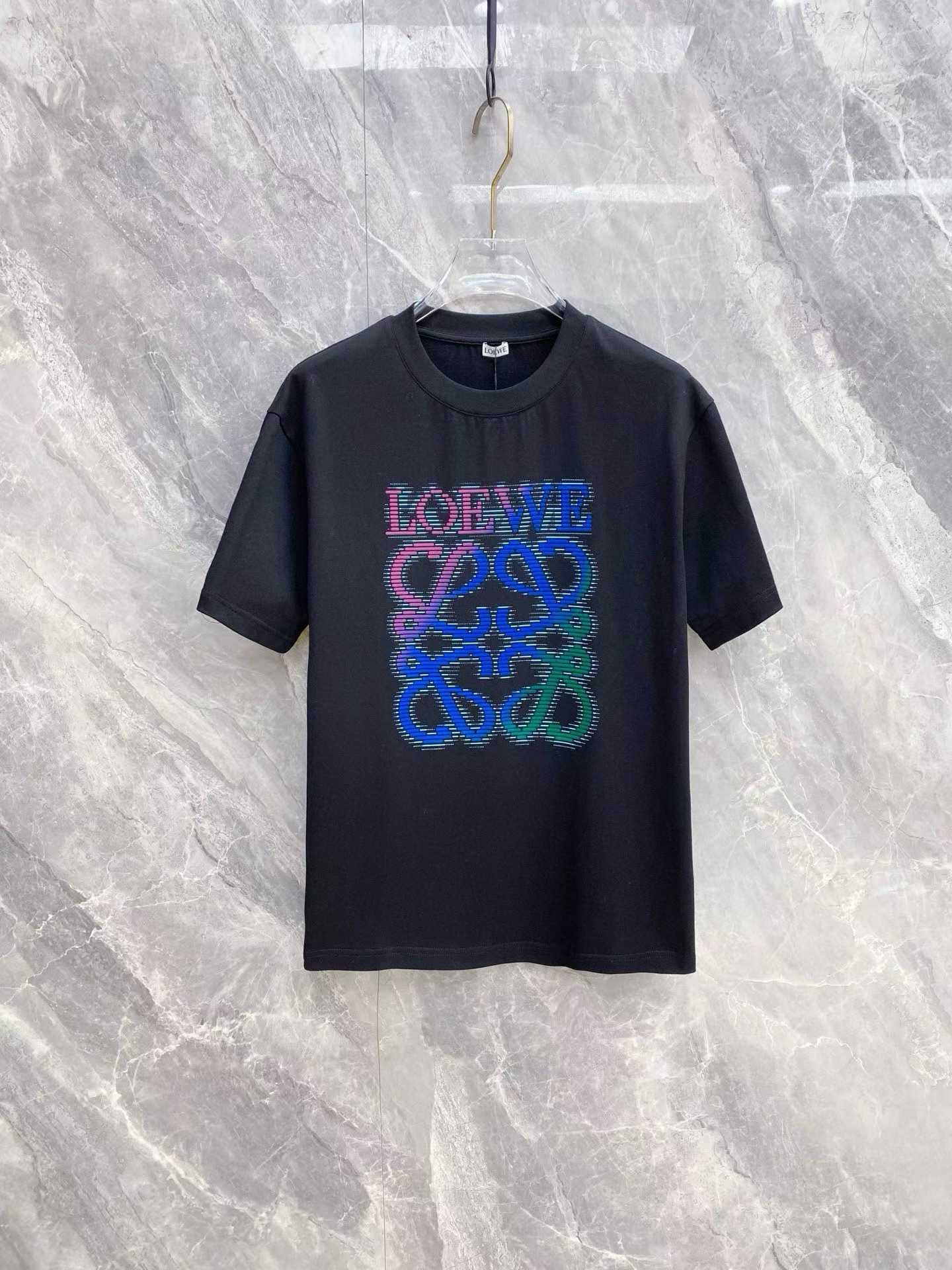 Loewe Glitch Anagram T-shirt in cotton