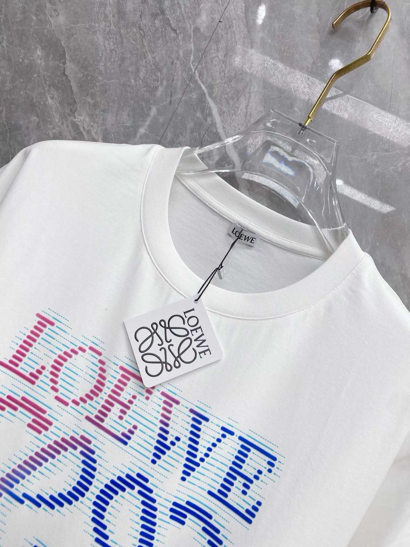 Loewe Glitch Anagram T-shirt in cotton