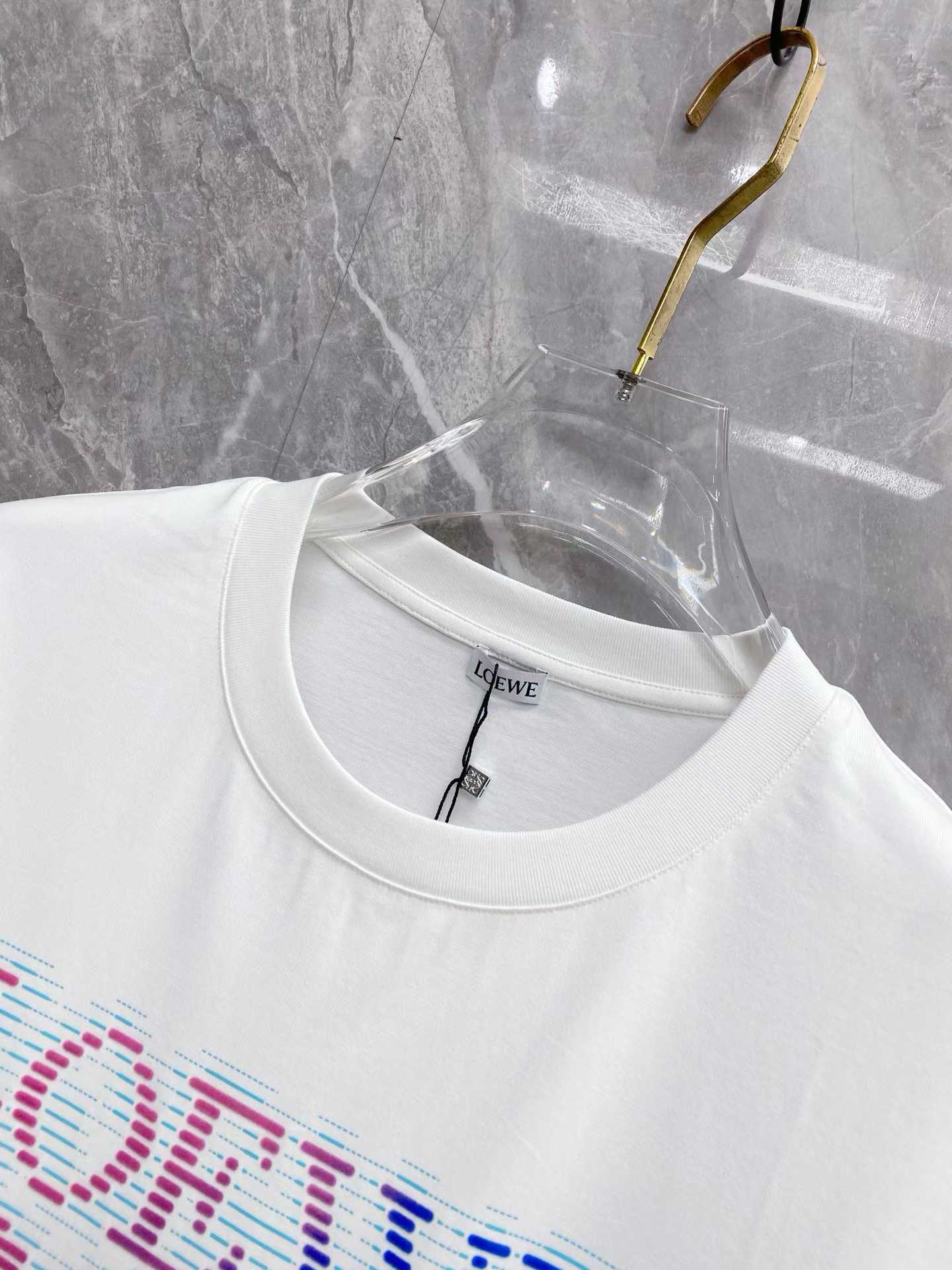Loewe Glitch Anagram T-shirt in cotton