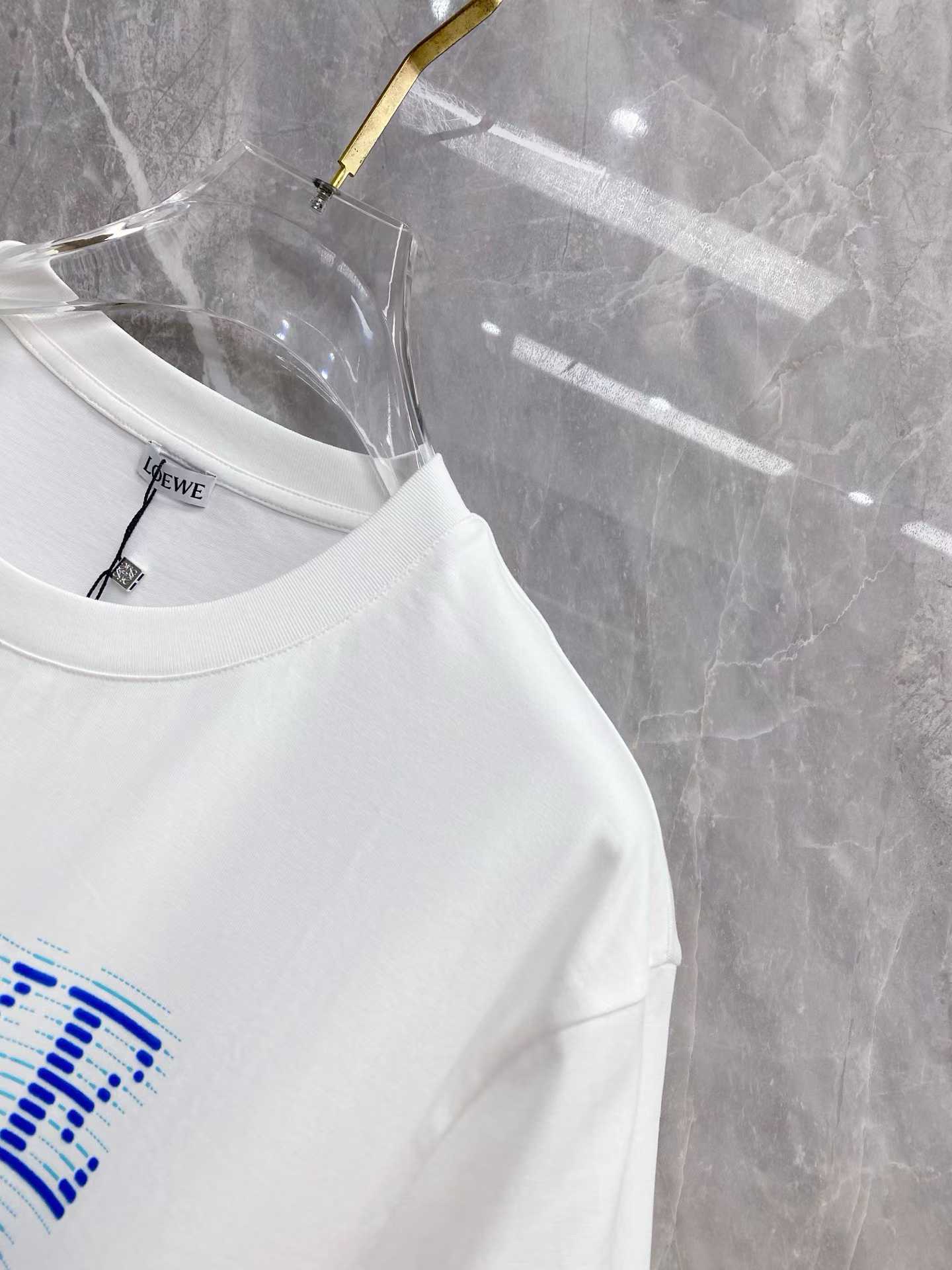 Loewe Glitch Anagram T-shirt in cotton