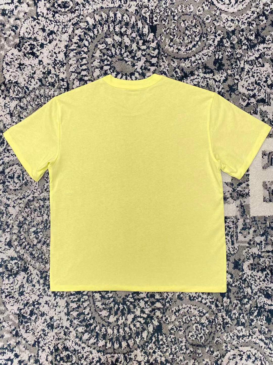 Bottega Venta fluorescent yellow logo short-sleeve t-shirt