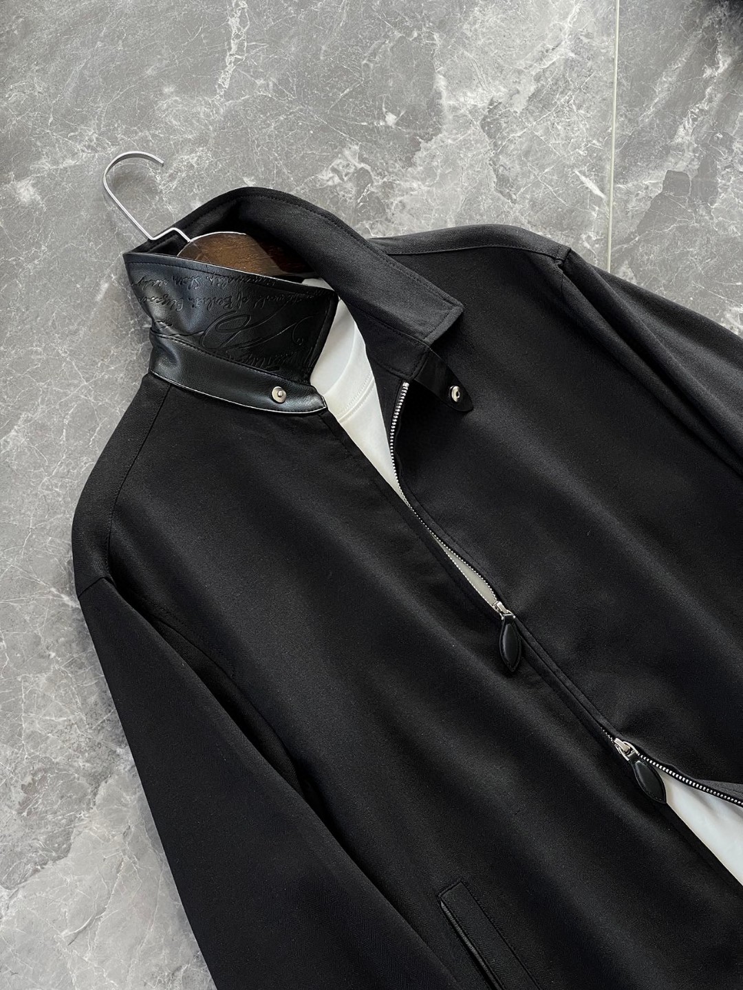 Loro Piana Men's Fashion Baggy Fit Solid Color Jacket