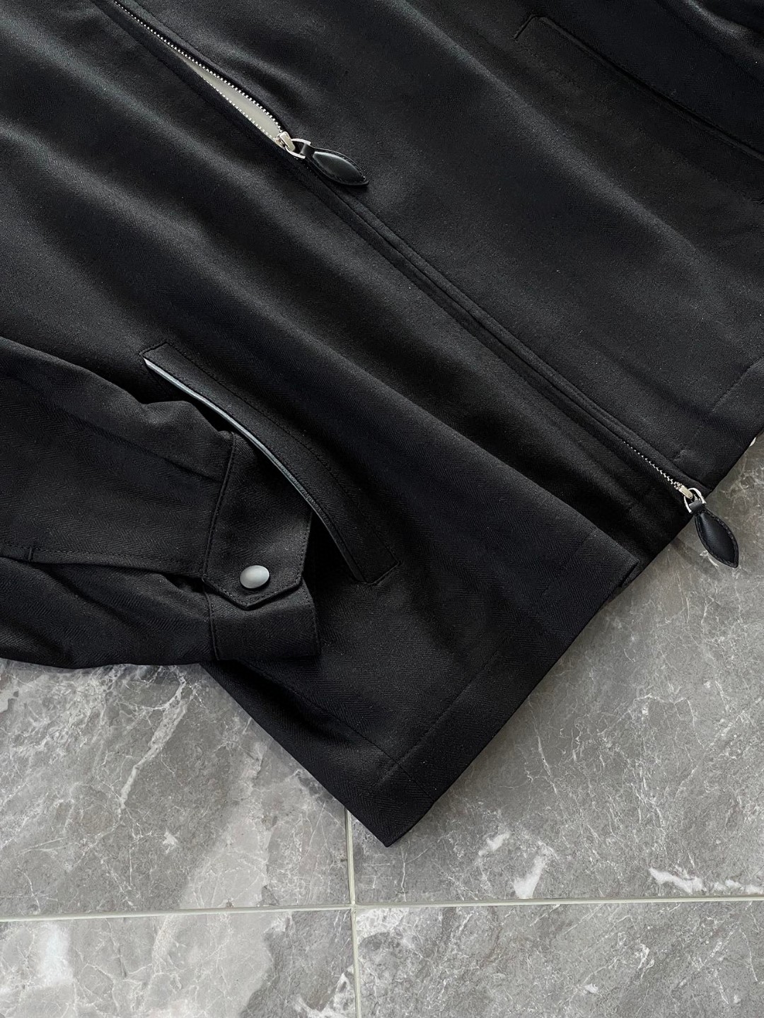 Loro Piana Men's Fashion Baggy Fit Solid Color Jacket