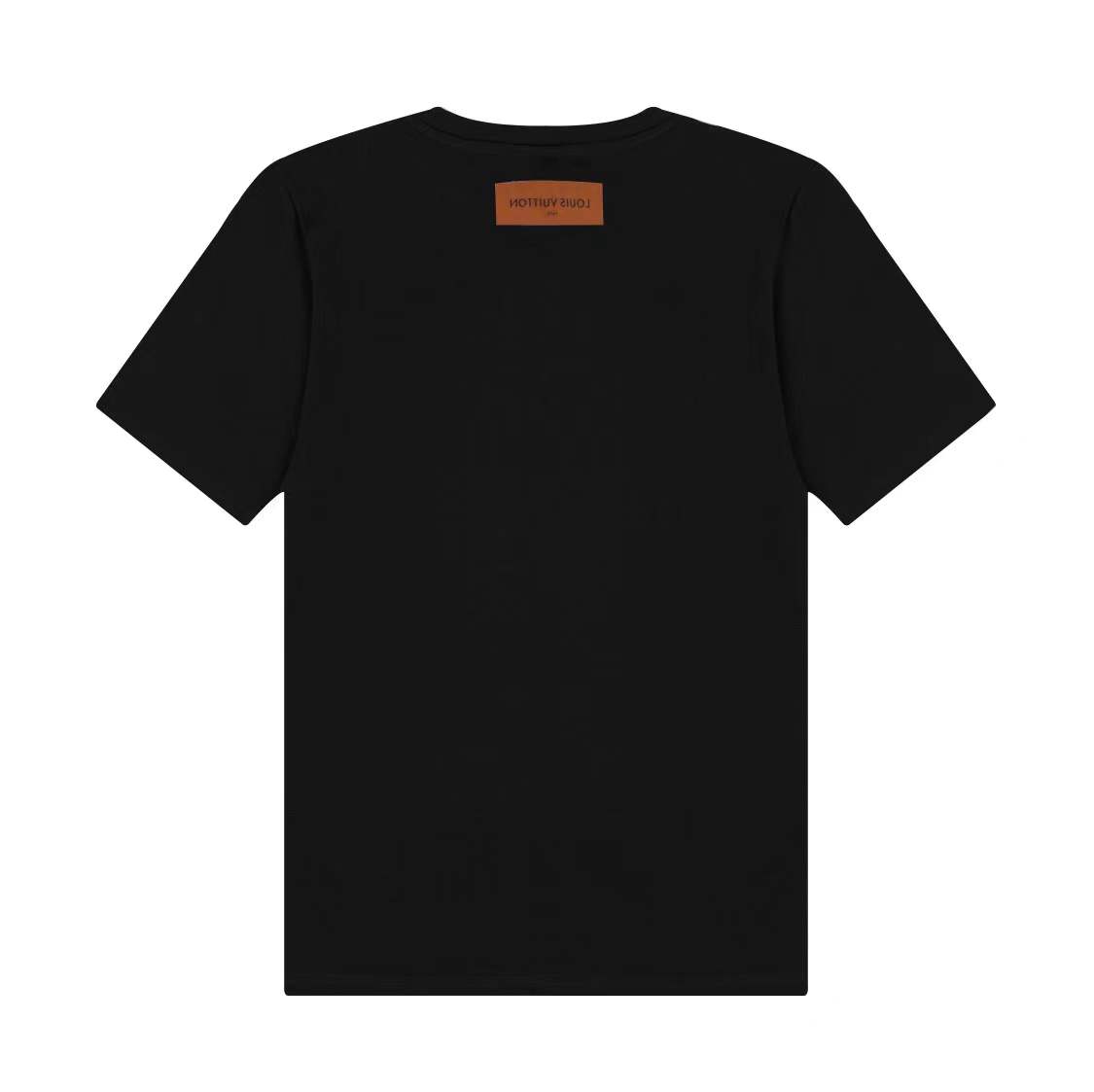 LV Teddy Bear T-Shirt in black cotton